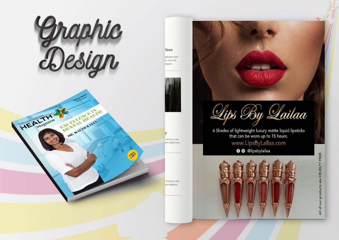 Campaign design work from the Enanto portfolio